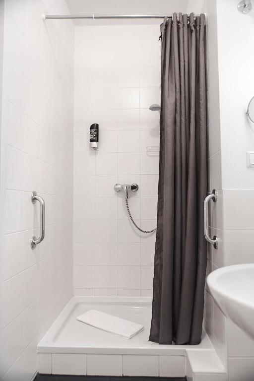 Koupelna v ubytování Pension Peters – Das andere Hotel