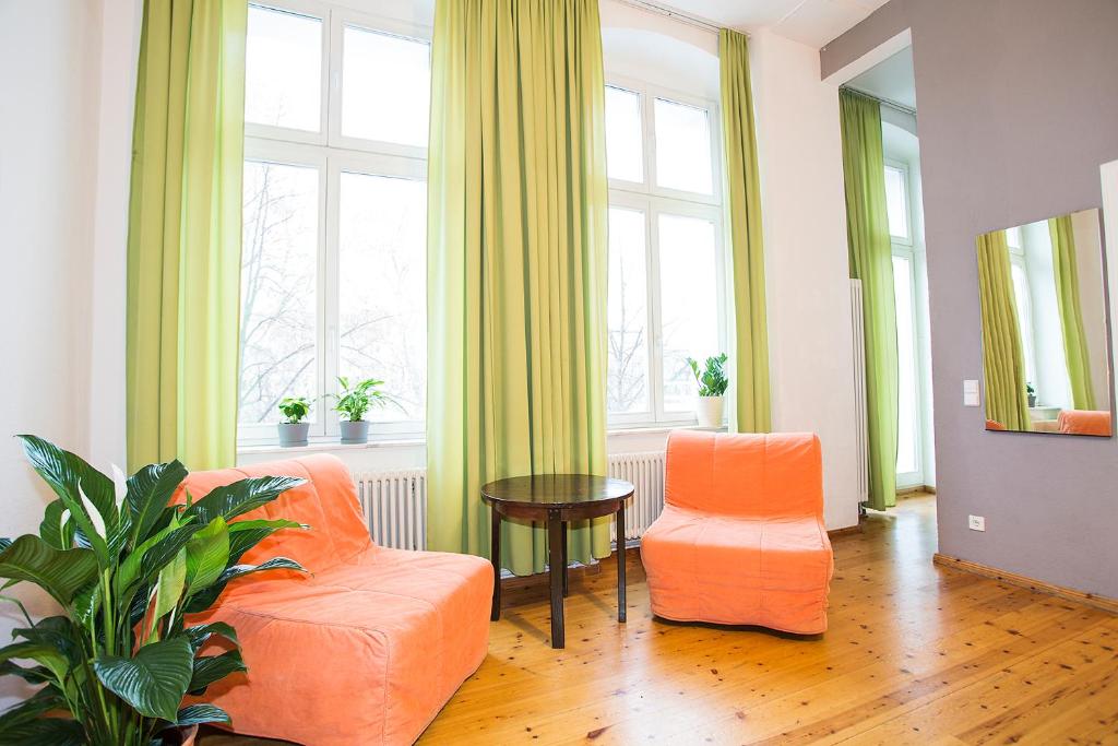 Posezení v ubytování Pension Peters – Das andere Hotel