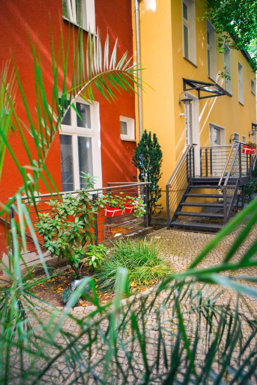Zahrada ubytování Pension Peters – Das andere Hotel