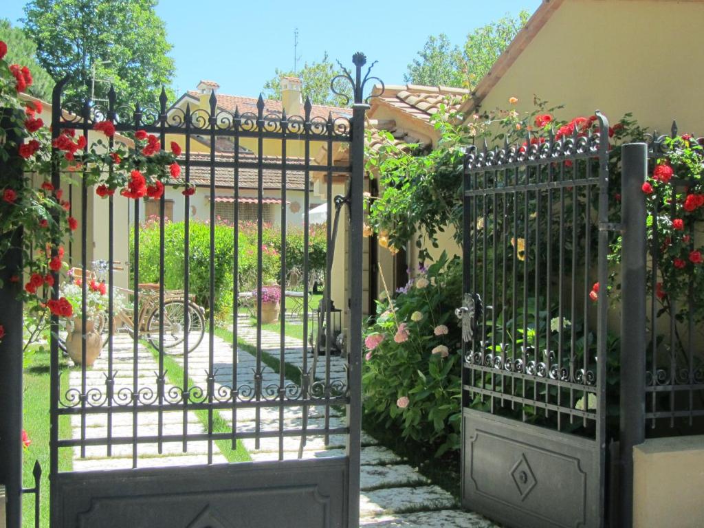Zahrada ubytování Casina Le Conserve