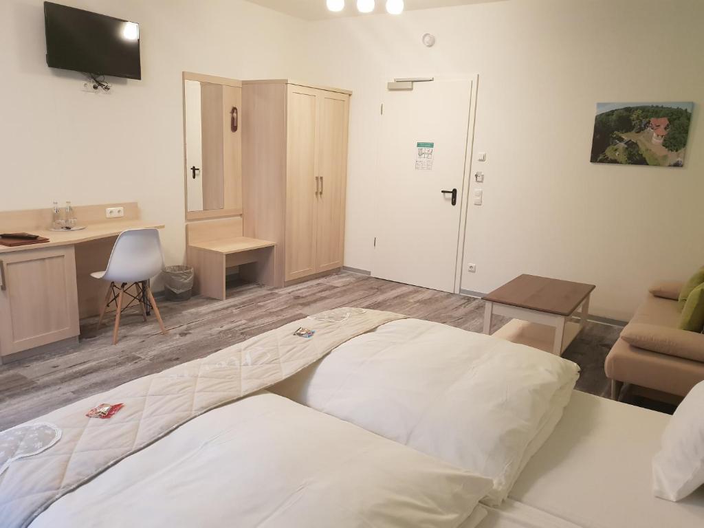 Neue Mühle Kleines Landhotel - Quarto Duplo Ou Twin Deluxe Com Varanda