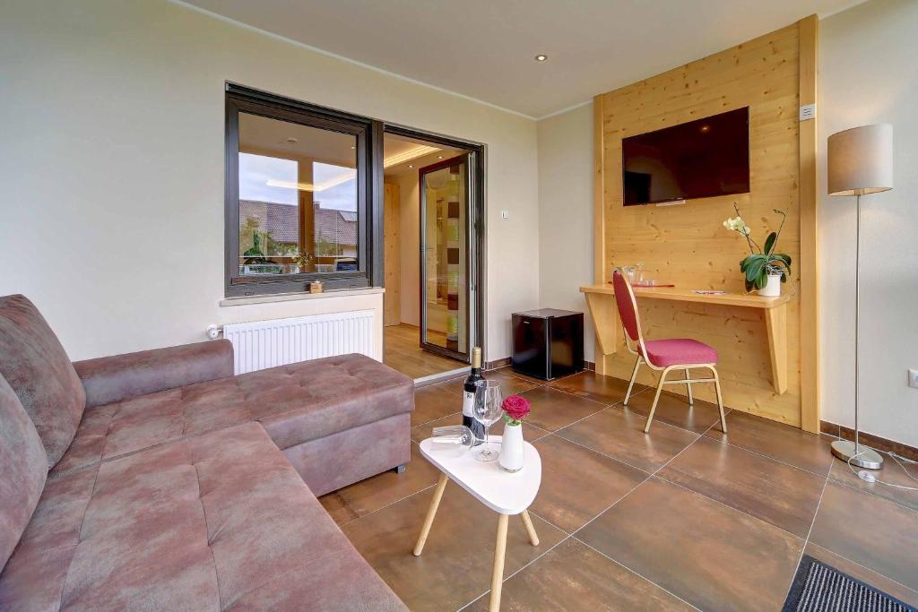 Posezení v ubytování Hotel Hirschenstein