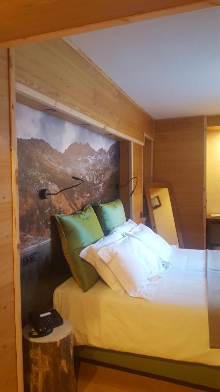 Postel nebo postele na pokoji v ubytování Hotel Castor