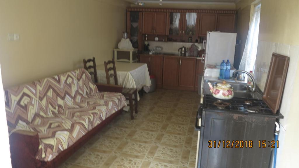 Kuchyň nebo kuchyňský kout v ubytování Guest House Gio