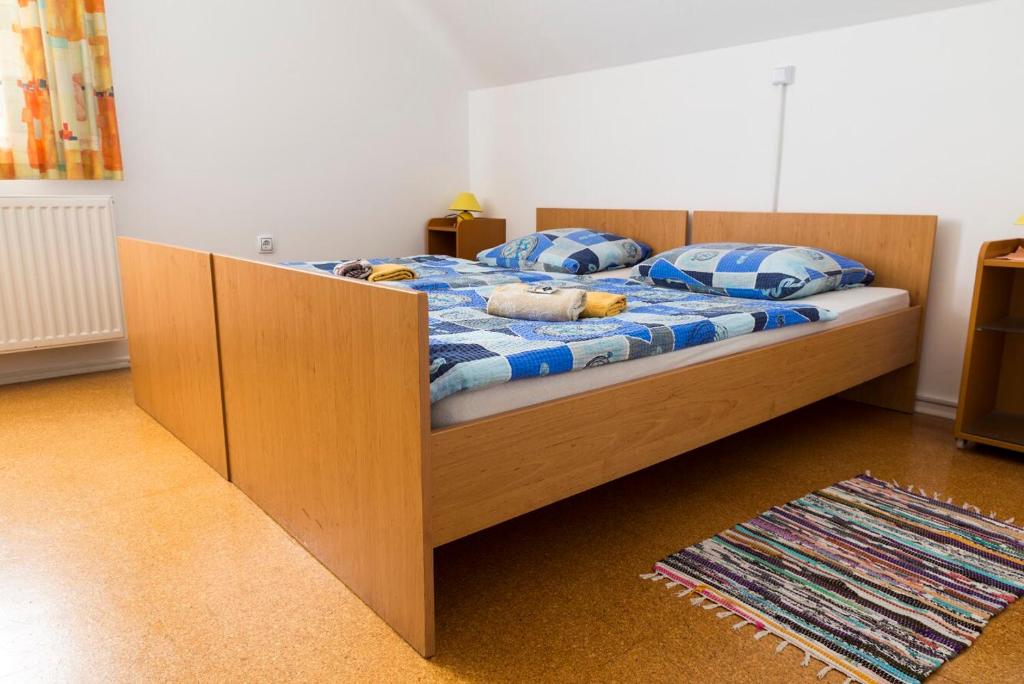 Postel nebo postele na pokoji v ubytování Vila Šiftar