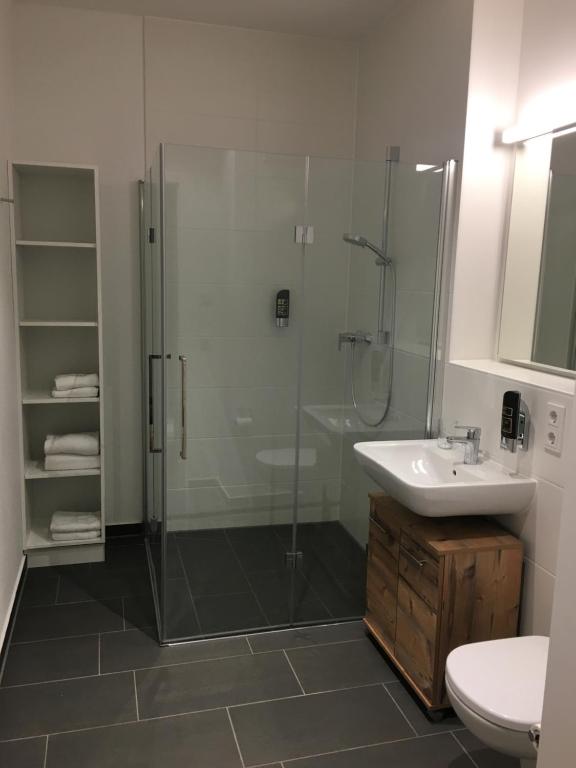 Premium Apartment München Messe - Resim 39