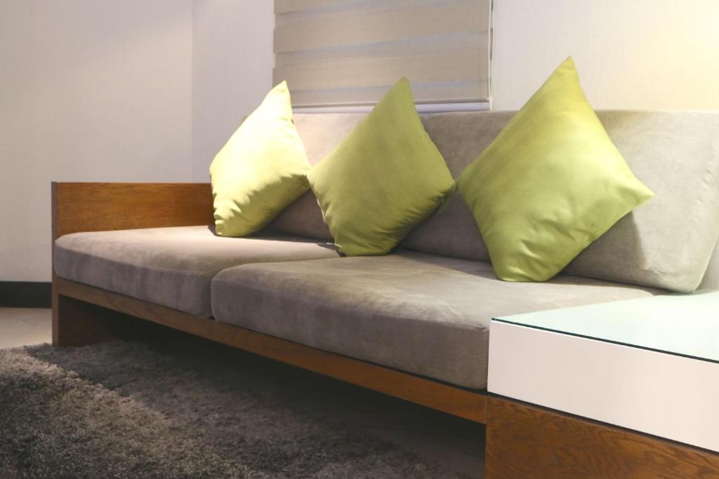 Posezení v ubytování Áurea Hotel and Suites