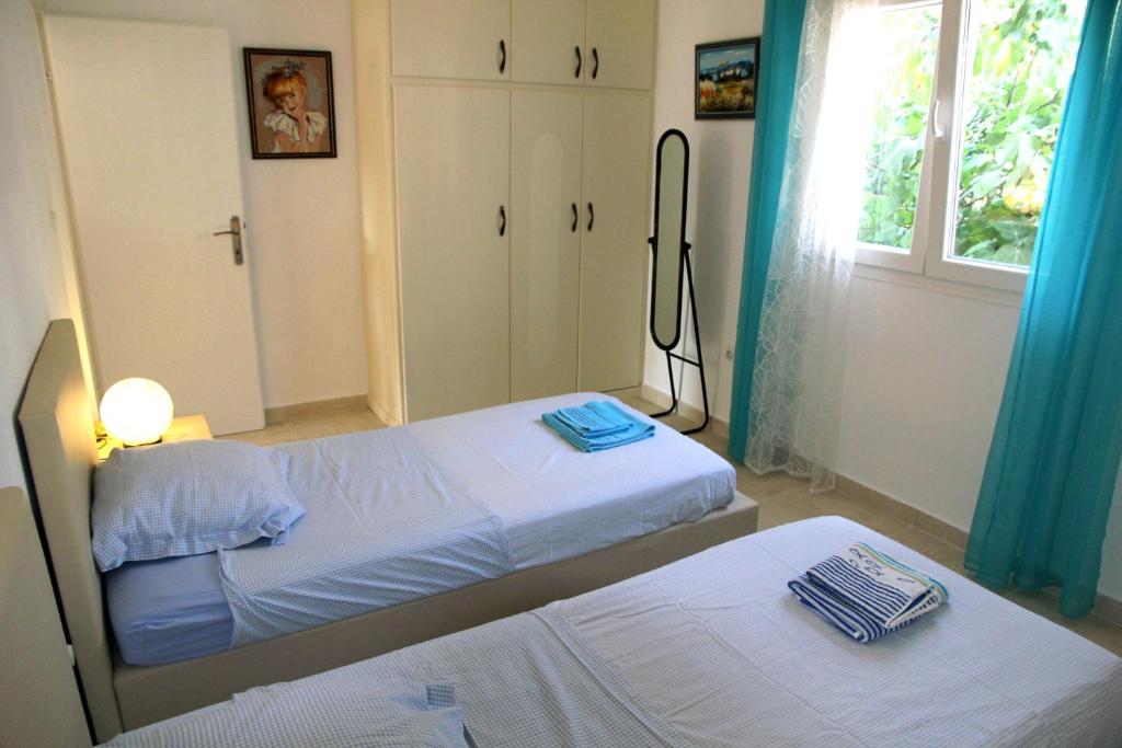 Posteľ alebo postele v izbe v ubytovaní Villa Masline