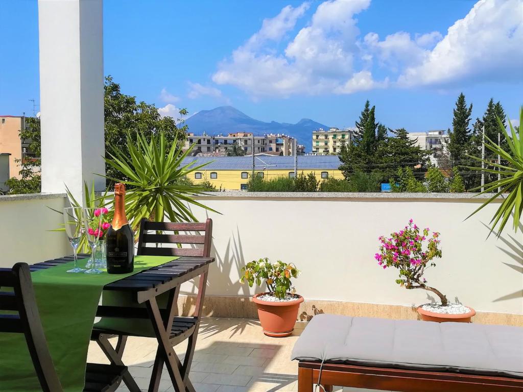 Balkón nebo terasa v ubytování Zefiro B&B