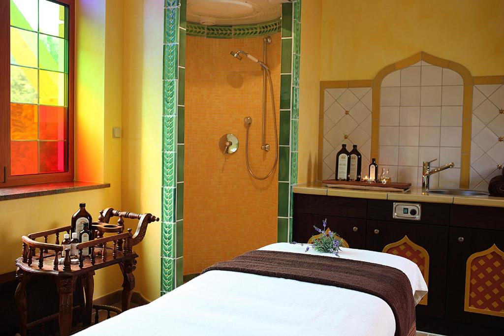 Posteľ alebo postele v izbe v ubytovaní Hotel Mercure Krynica Zdrój Resort&Spa