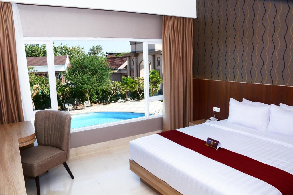 Bazén v ubytování Mexolie Hotel nebo v jeho okolí