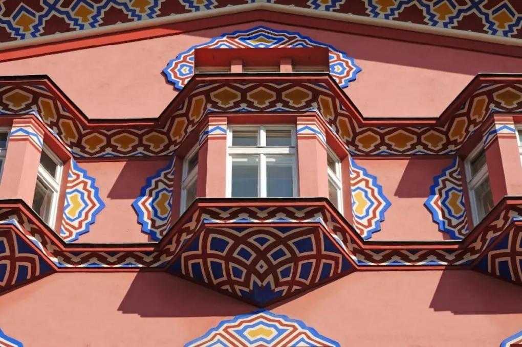 Budova, kde se apartmán nachází