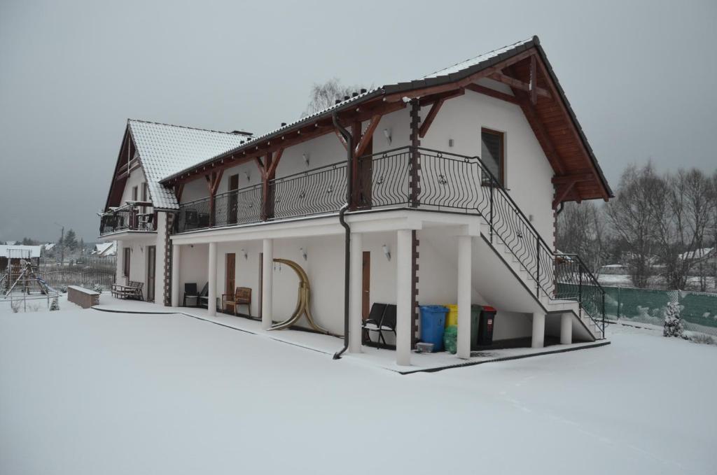 Pokoje Mariola v zimě