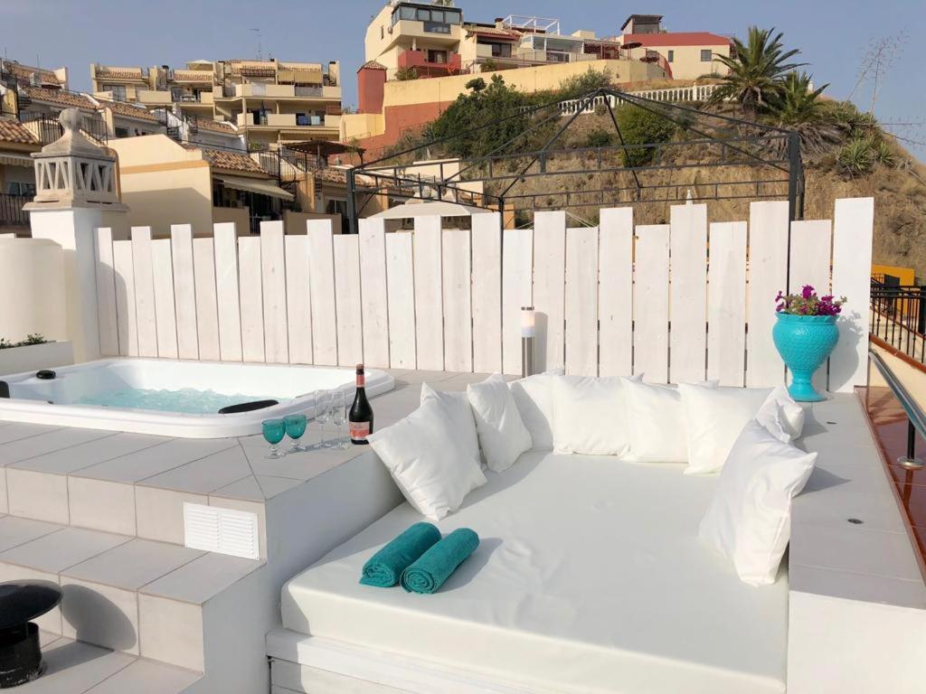 Ático-Duplex 1ª Linea de playa con Jacuzzi. 6 pax ...