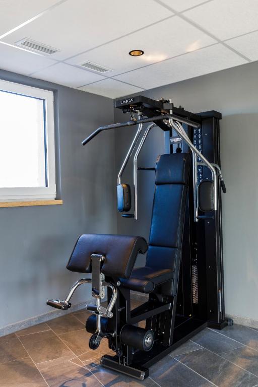 Fitness centrum a/nebo fitness zařízení v ubytování DJH moun10 Jugendherberge - membership required!