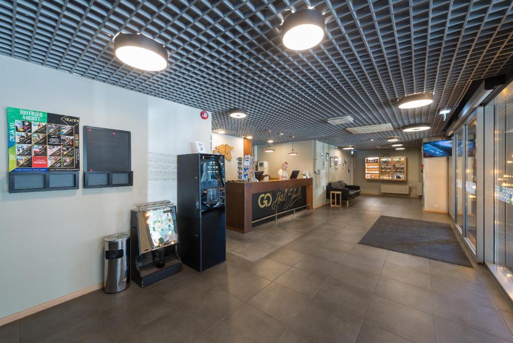 Köök või kööginurk majutusasutuses Go Hotel Shnelli