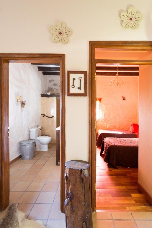 Posteľ alebo postele v izbe v ubytovaní Casa Rural Tile