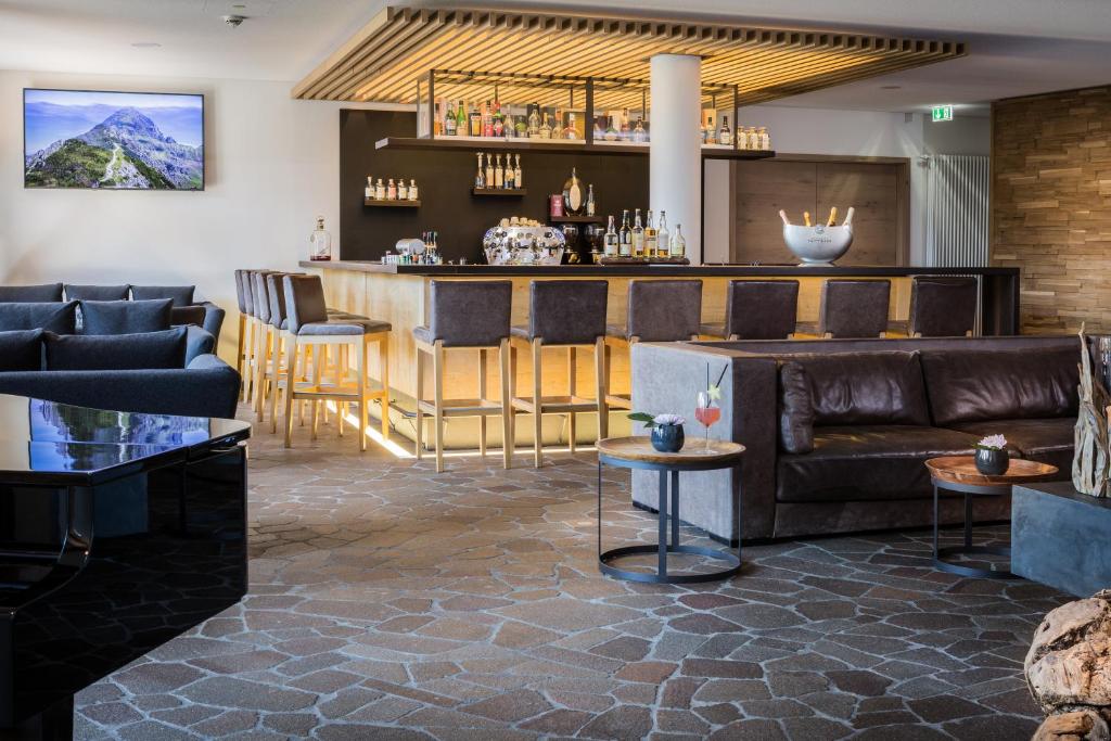 Posezení v ubytování Hotel Exquisit
