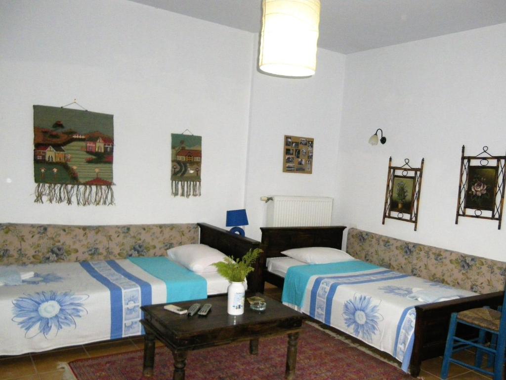 Posezení v ubytování Archondissa Beach Aparthotel