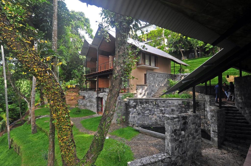 Zahrada ubytování SWP Eco Lodge