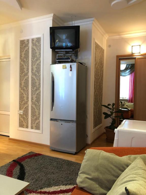 Kuchyň nebo kuchyňský kout v ubytování Rest home Jermuk