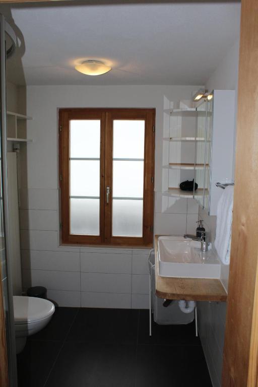 Koupelna v ubytování Hotel Wynegg
