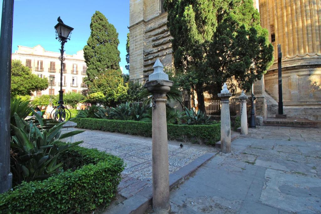 Vonkajšia záhrada v ubytovaní Del Parque Flats - Peña