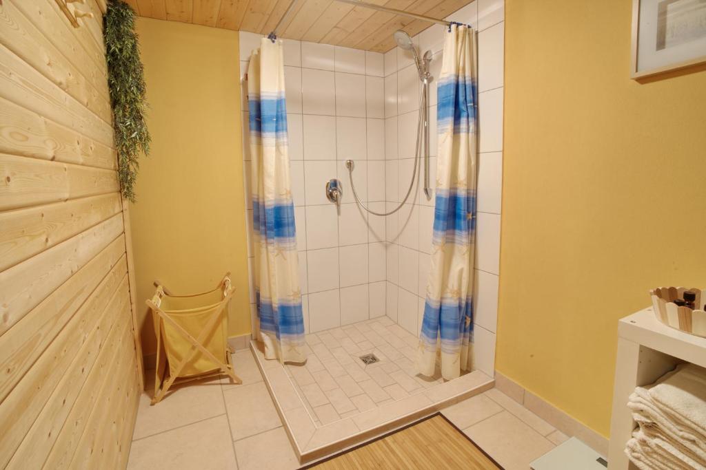 Koupelna v ubytování Haus Göhl