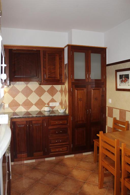 Kuchyň nebo kuchyňský kout v ubytování Villa Moll