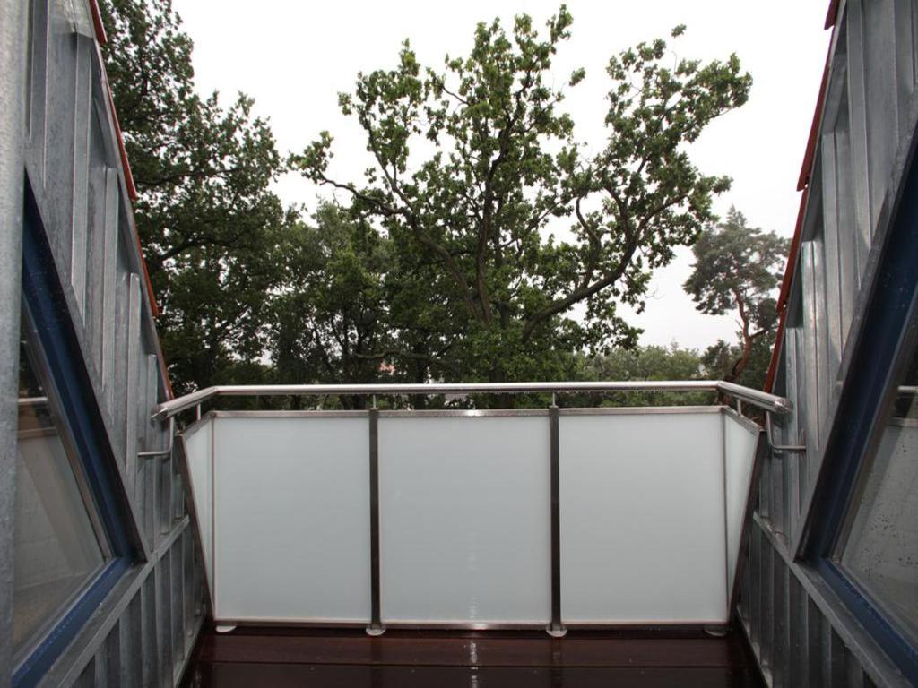 Balkón nebo terasa v ubytování Wasserturm Putbus