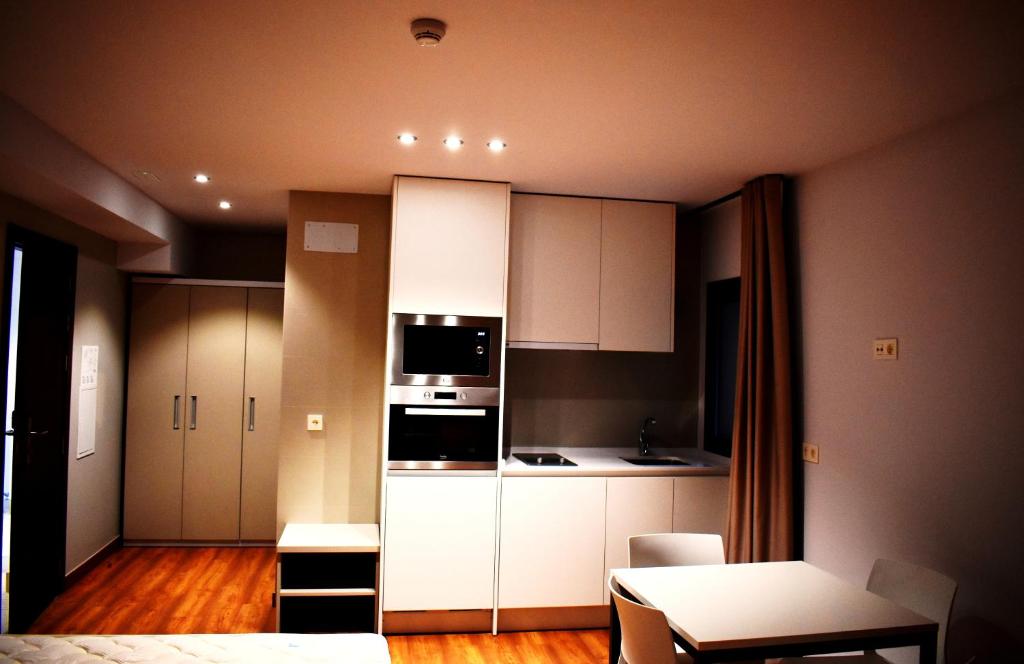 Kuchyňa alebo kuchynka v ubytovaní Apartamentos Turísticos Pueri Cantores