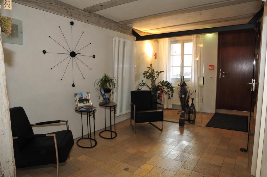Posezení v ubytování Hotel Sporcher Nest