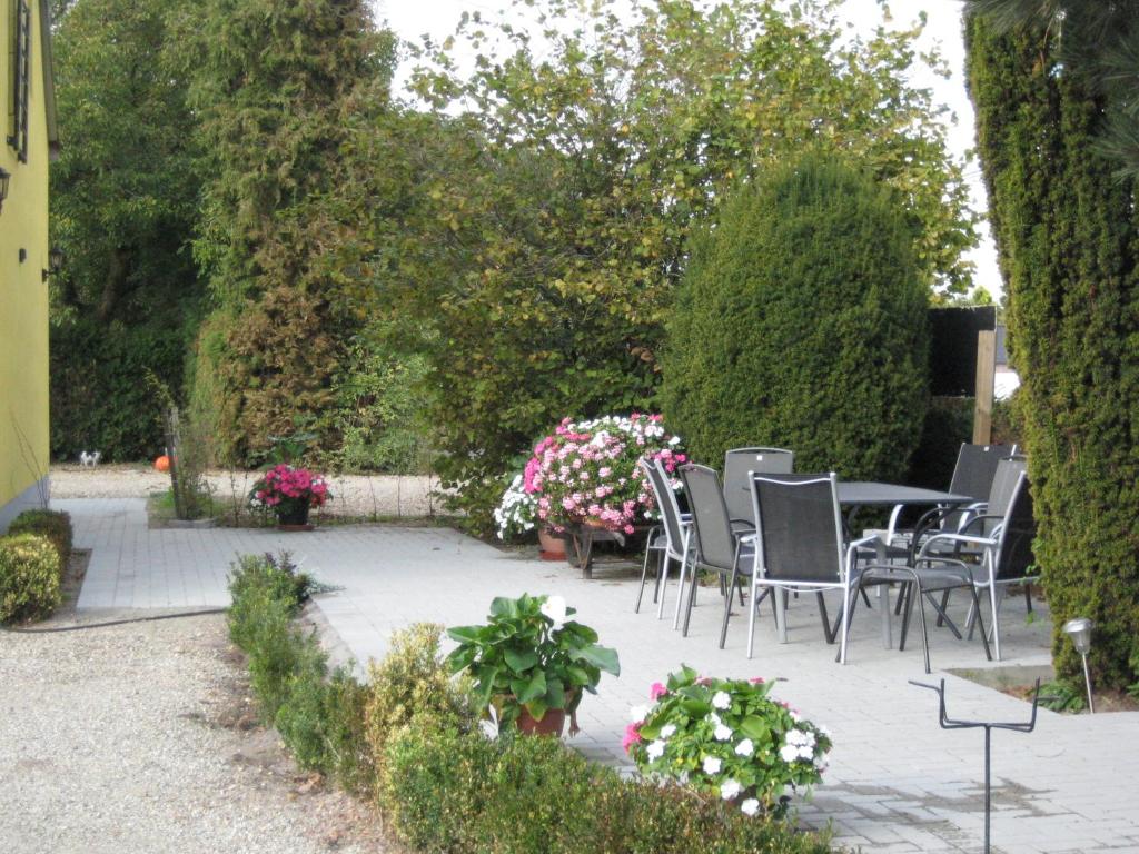 Zahrada ubytování B&B Het Uilennest