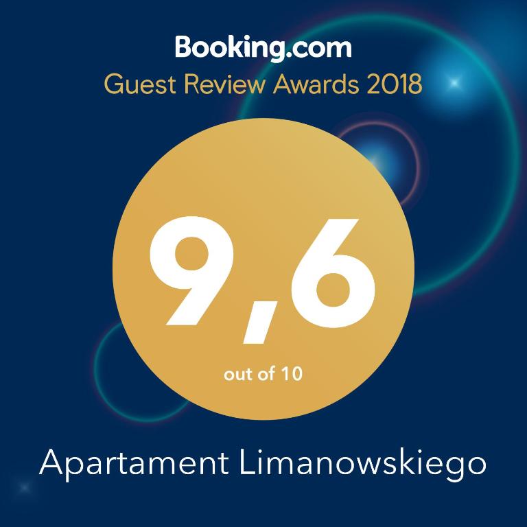 Certifikát, ocenenie alebo iný dokument vystavený v ubytovaní Apartamenty Limanowskiego
