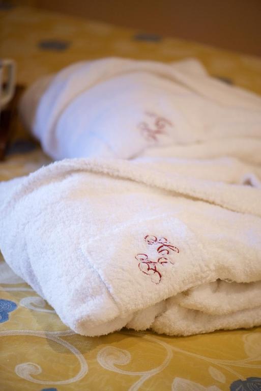 Postel nebo postele na pokoji v ubytování Hotel Rural Jaumet