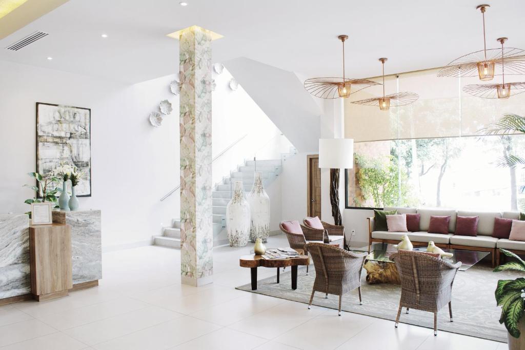 Posezení v ubytování Áurea Hotel and Suites