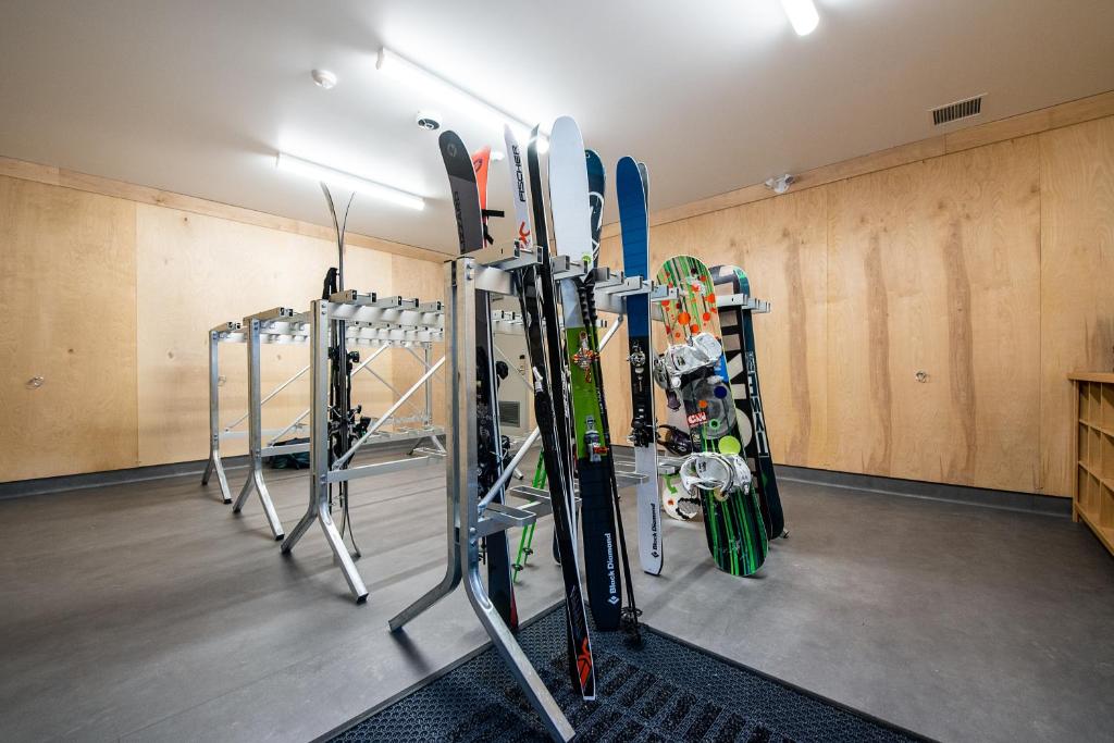 Fitness centrum a/nebo fitness zařízení v ubytování Nowhere Special Hostel