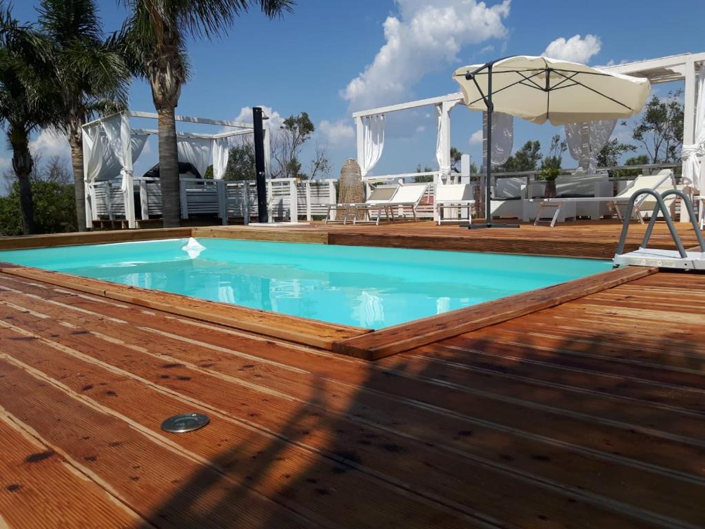 Basen w obiekcie Perla del Salento lub w pobliżu