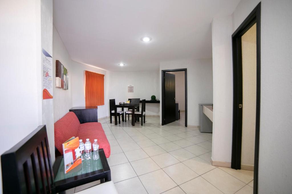 Posezení v ubytování Hotel RS Suites