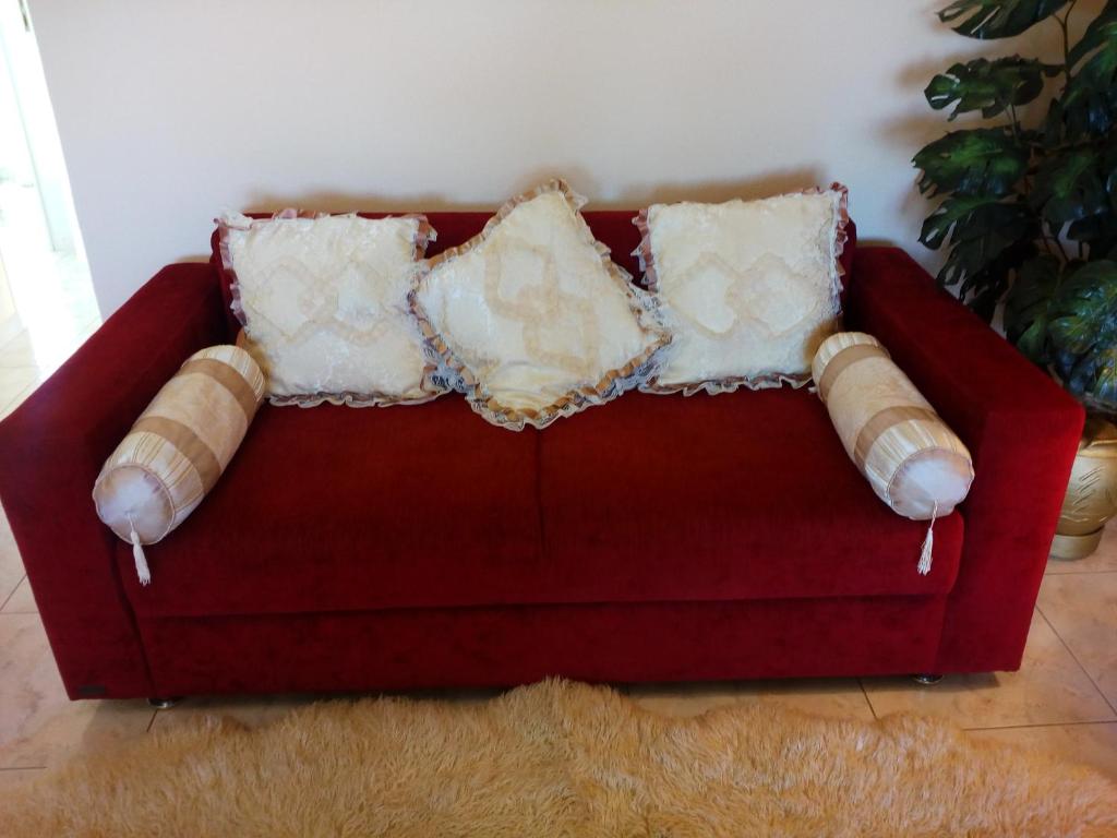 A seating area at Nana's philoxenia