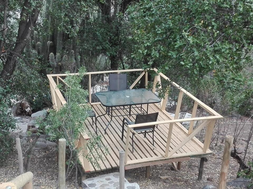 Zahrada ubytování Refugio Piedra Madre