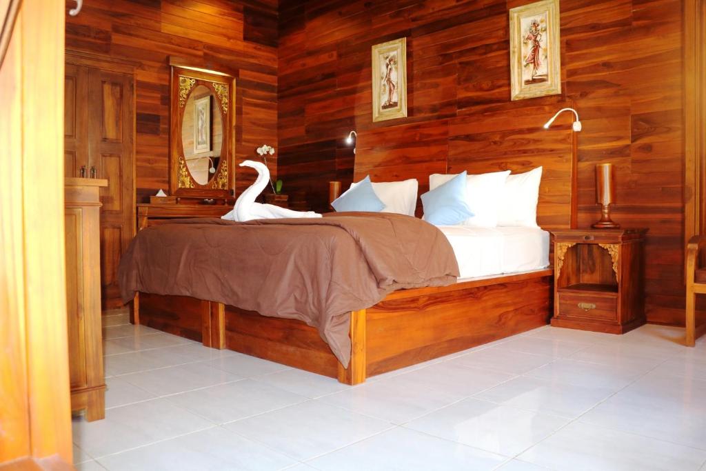 Postel nebo postele na pokoji v ubytování Pemedal Beach Resort