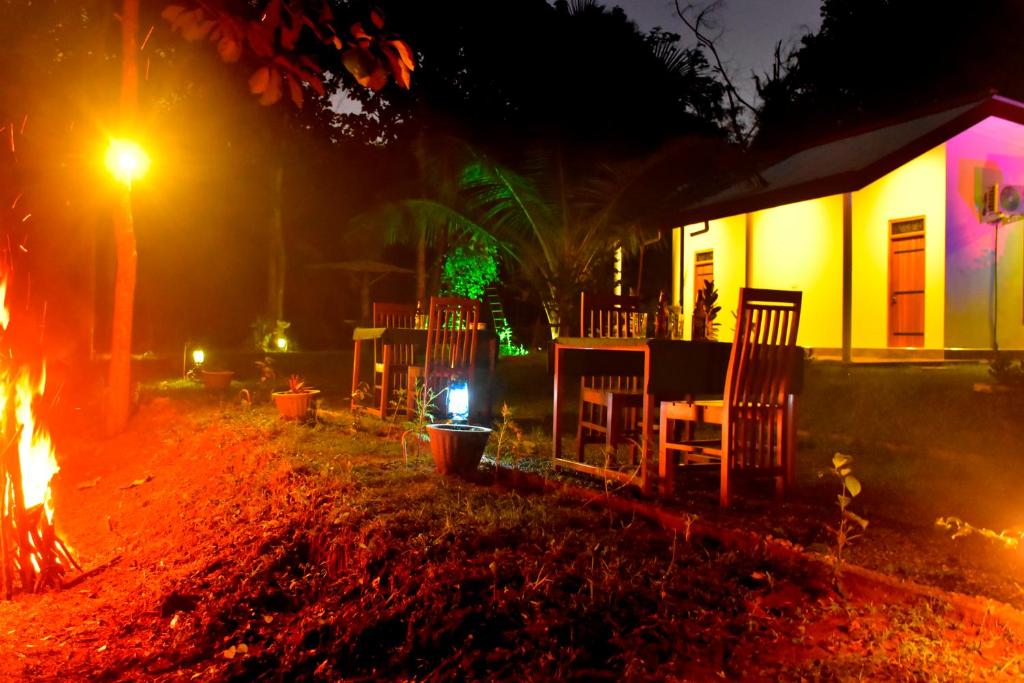 Zahrada ubytování Little Ele Safari Lodge