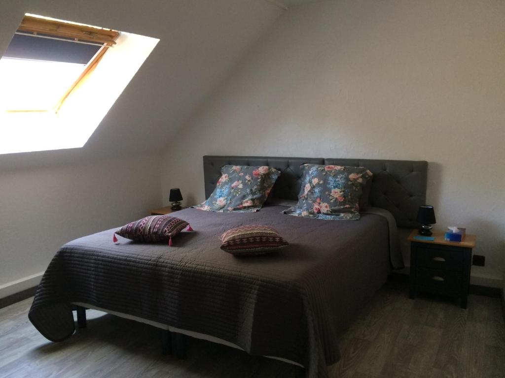 La bicoque en Puisaye - Dubbele Of Tweeling Kamer Met Uitzicht Op De Tuin