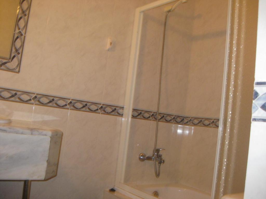 Koupelna v ubytování Hotel Minho Belo
