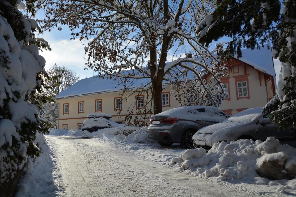 Apartmány Karina v zimě