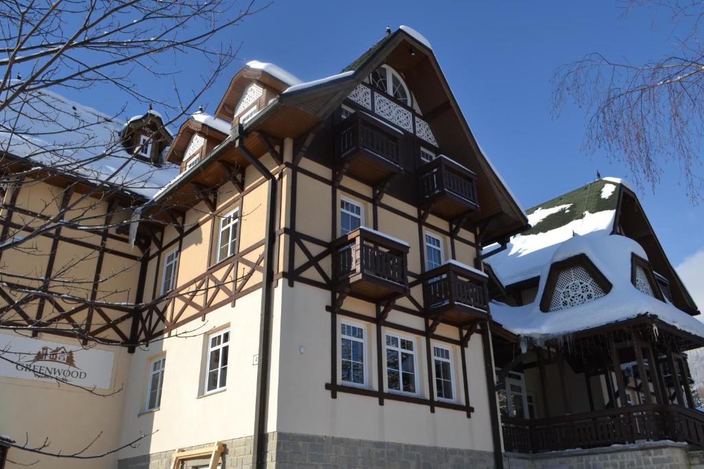 Budova, kde se hotel nachází