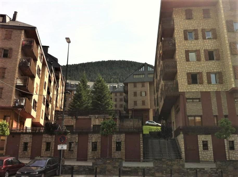 Nespecifikovaný výhled na hory nebo výhled na hory při pohledu z apartmánu