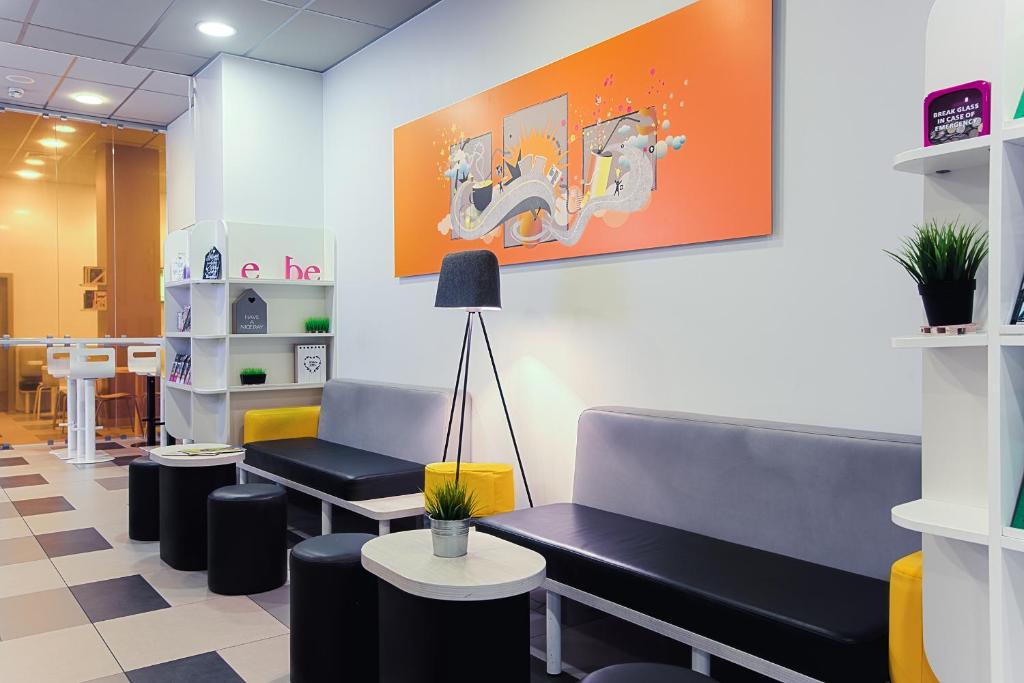 Część wypoczynkowa w obiekcie Premiere Classe Warszawa Centrum