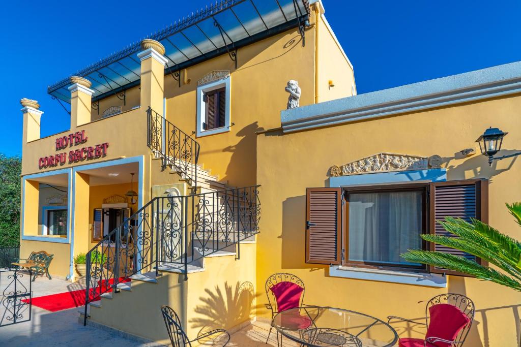 Budova, kde se hotel nachází